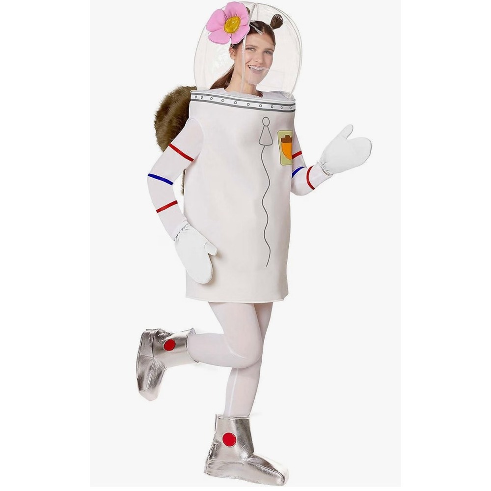 SpongeBob SquarePants Sandy Cheeks Halloween Costume L/XL Adult Cosplay Cartoon
